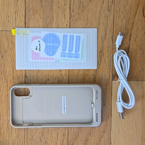 NIB Alpatronix BX/X Battery Charging Case For  iPhone X With Wireless Charging - Picture 6 of 6